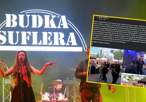 Nowy wokalista Budki Suflera już na scenie. Symboliczne pożegnanie podczas koncertu