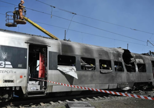 Dron uderzył w pociąg z Kijowa do Warszawy. Rosjanie zabrali głos