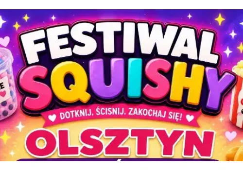 Festiwal Squishy w Olsztynie! Największe święto gniotków w Parku Centralnym