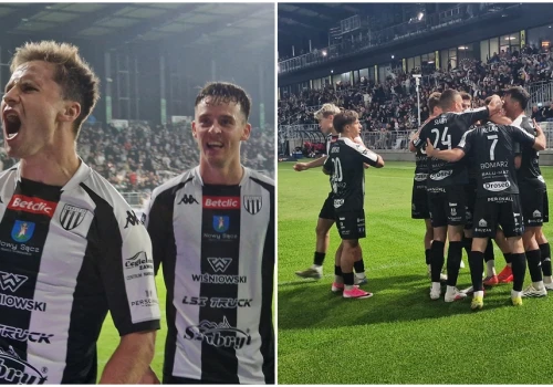 3 punkty Sandecji mimo wpadki w końcówce. Czołówka blisko