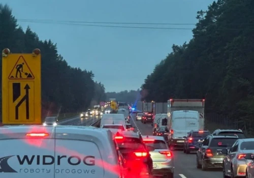 Wypadek na drodze S10. Są utrudnienia
