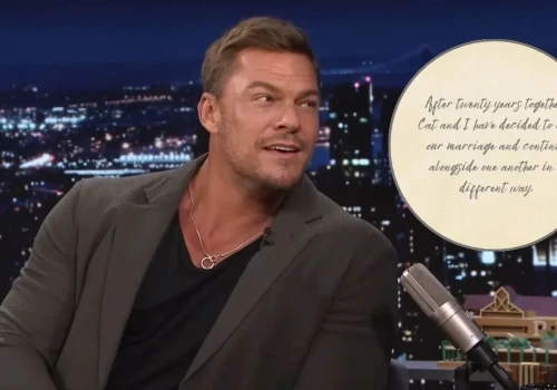 Alan Ritchson rozwodzi się z żoną. Byli razem 20 lat
