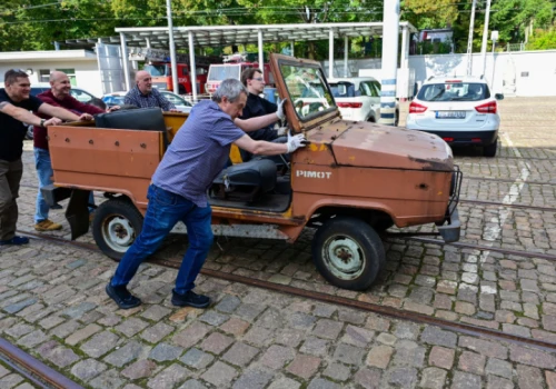 Prototyp terenowego Poloneza można oglądać w Muzeum Techniki i Komunikacji w Szczecinie