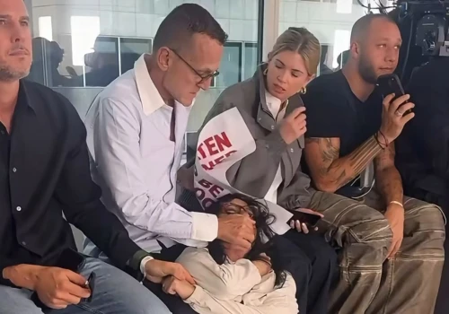 Szarpanina na pokazie COS. Szef CFDA starł się z aktywistami PETA