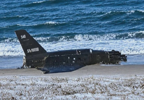 Wojskowy dron na polskiej plaży. Armia wskazuje na Rosję