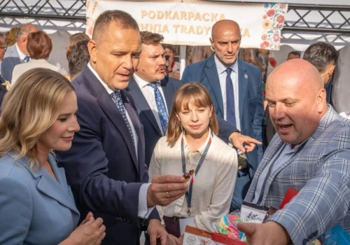 Dożynki Prezydenckie 2026 w Tryńczy. Para Prezydencka uczestniczyła w uroczystościach