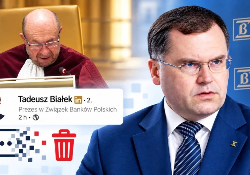 Wyrok TSUE wywołał panikę w ZBP? Prezes bankowców usuwa komentarze w sieci