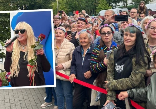 Maryla Rodowicz ma swój mural w Opolu. Tłum na „odsłonięciu”