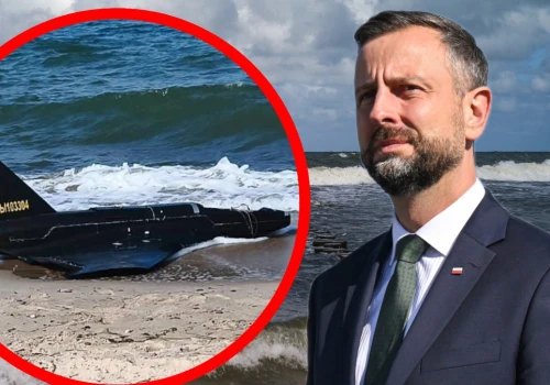 Rosyjski dron wyłowiony z Bałtyku. Kosiniak-Kamysz pokazał zdjęcie