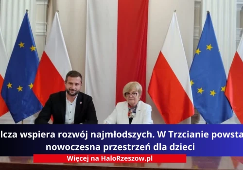 Świlcza wspiera rozwój najmłodszych. W Trzcianie powstanie nowoczesna przestrzeń dla dzieci