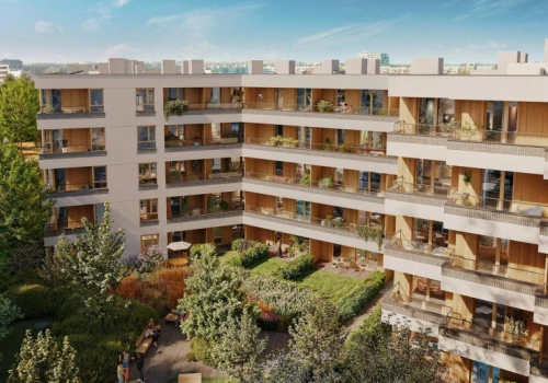 Nowa architektura na Żoliborzu. Kameralny klimat i dużo zieleni