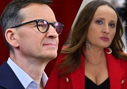 Awantura na spotkaniu Morawieckiego. Dziennikarka TVP nie odpuściła. „Kto kłamie?”