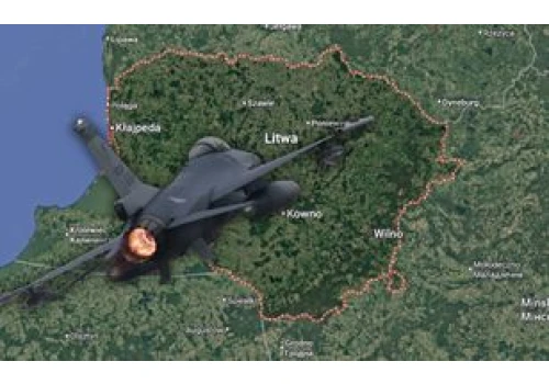 NATO zestrzeliło drona. Groźny incydent nad Litwą