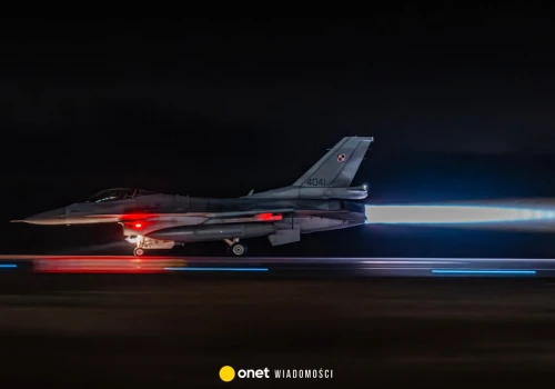 Nocny atak wojsk Putina na Ukrainę. Myśliwce NATO strzegą polskiego nieba