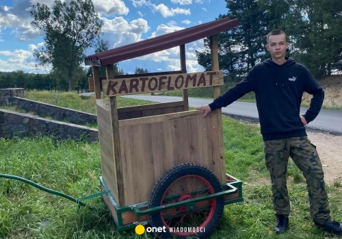 Kartoflomat 17-latka hitem na Podlasiu. 
