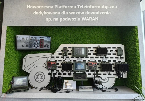 MSPO 2026: TELDAT i jego Nowoczesna Platforma Teleinformatyczna do wozów dowodzenia Waran