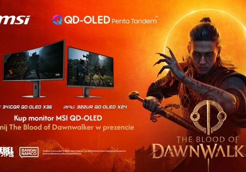 Gracze będą zachwyceni! Kup monitor MSI QD-OLED i odbierz darmową grę!