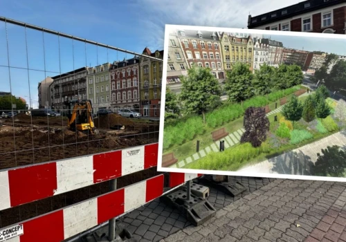 Nowy park kieszonkowy w Opolu. Ruszyły prace w centrum miasta