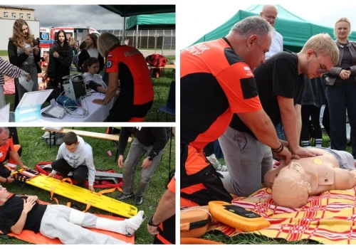 Jak pomóc przed przyjazdem karetki? Praktyczna nauka podczas pikniku w Wysokiem Mazowieckiem