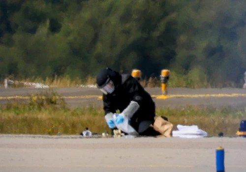 Niemcy. Szczątki drona blisko bazy Bundeswehry. Wielka akcja policji
