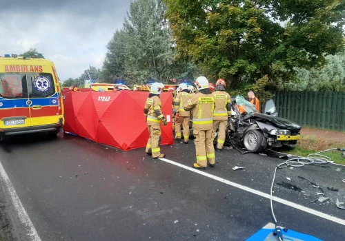 Tragiczne i poważne zdarzenia drogowe na terenie powiatu grodziskiego