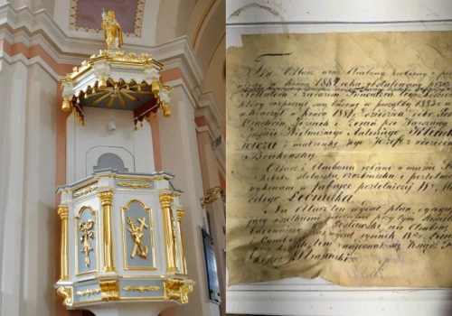 Kapsuła czasu sprzed 140 lat odkryta w kościele na Mazowszu. Przeczytaj, co kryje wyjątkowe pismo