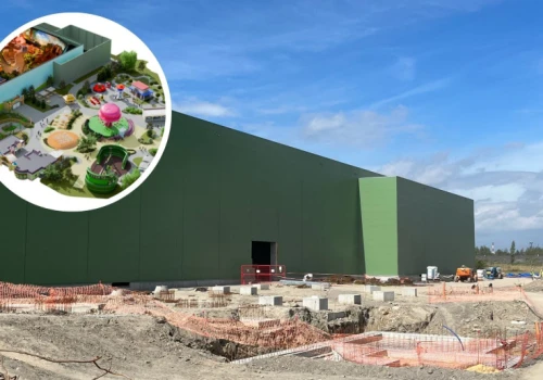 W Gliwicach budują park rozrywki ze SpongeBobem i Smerfami. Koszt to 50 mln euro