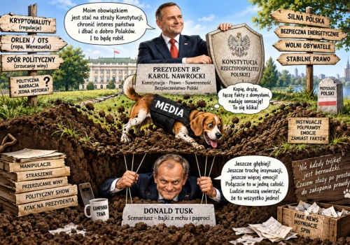 Pies pogrzebany w trójkącie – felieton polityczny Tomasza Trzcińskiego