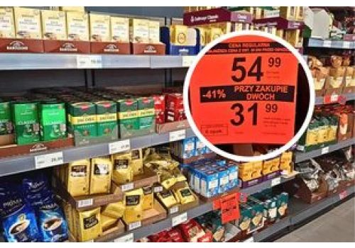 Duża promocja na kawę w Aldi. Drugie opakowanie złapiesz za ułamek ceny