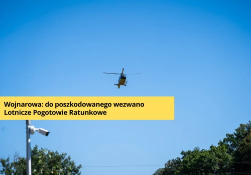 LPR w Wojnarowej: mężczyzna przygnieciony przez maszynę rolniczą