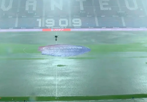 Cały stadion zalany. Mecz La Ligi przełożony