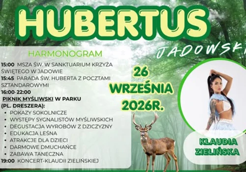 Hubertus Jadowski 2026. Od uroczystej parady po wieczorny koncert