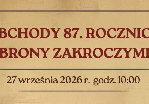 87. rocznica Obrony Zakroczymia. Uroczystości już 27 września