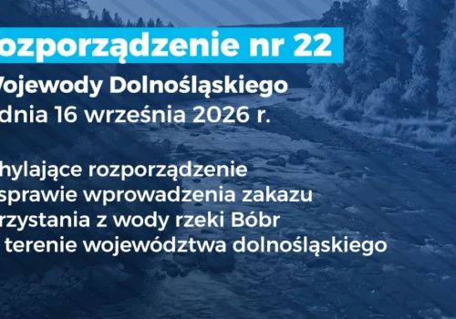 Zakaz korzystania z Bobru został uchylony. Jest nowe rozporządzenie wojewody