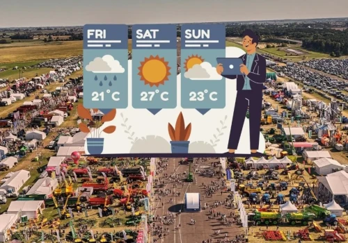Jaka będzie pogoda na AGRO SHOW w Bednarach? Prognoza na cały weekend