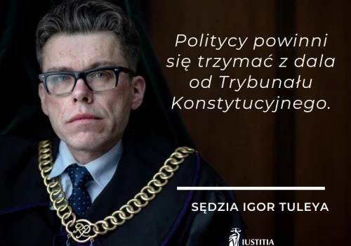 Politycy powinni się trzymać z dala od Trybunału Konstytucyjnego – mówił w tvp.info sędzia Igor Tuleya