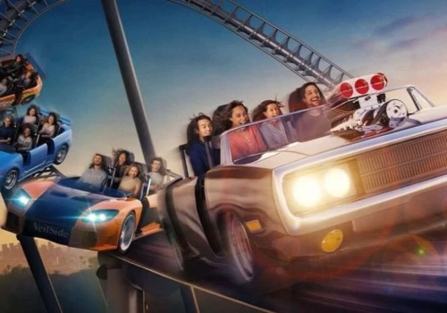 Rollercoaster Szybkich i wściekłych oficjalnie otwarty. I już rozsierdził prawnuka Walta Disneya
