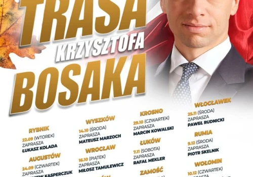 Już za kilka dni ruszam w jesienną trasę po Polsce.