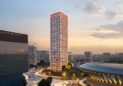 Katowice przeciwne 130-metrowej wieży mieszkaniowej przy rondzie. Deweloper: „Jesteśmy zaskoczeni”