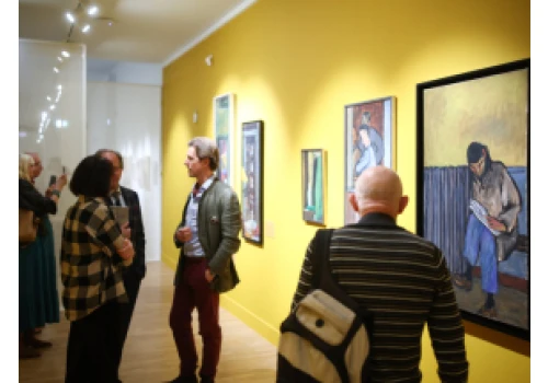 Rzadko pokazywane obrazy Józefa Czapskiego na wystawie w Muzeum Narodowym (wideo)