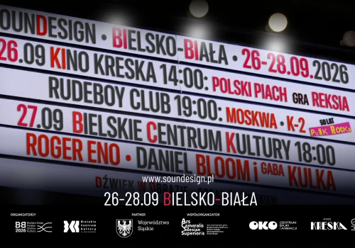 SOUNDESIGN w Bielsku-Białej. Muzyka, film i wyjątkowi artyści