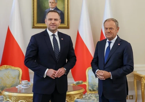 Tusk zwrócił się do Nawrockiego. 
