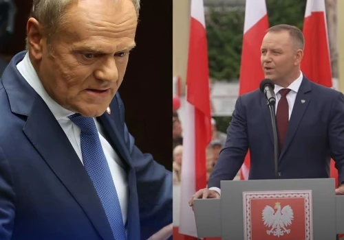 Tusk ostrzega przed trudnymi miesiącami, Nawrocki mówi o rosyjskich prowokacjach