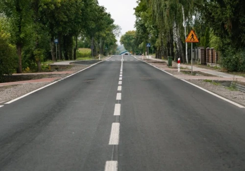 DW 571 po remoncie. 3,5 km nowej nawierzchni w gminie Nasielsk