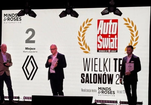 Renault na 2. miejscu w Wielkim Teście Salonów Auto Świata 2026
