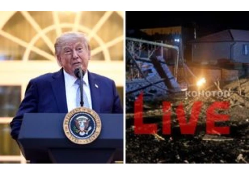 Działo się w nocy. Rosyjski atak i mocna deklaracja Trumpa