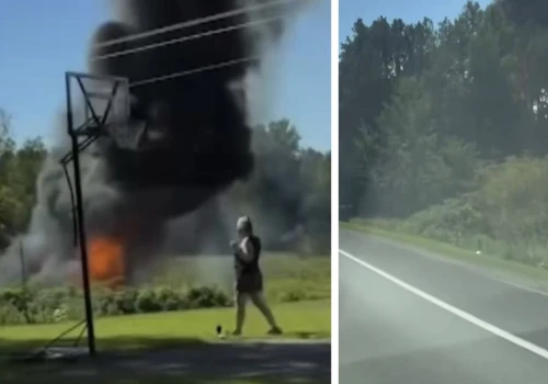 Katastrofa myśliwca F-16 w USA. Mógł zderzyć się z ptakiem