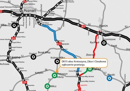 Będą budować obwodnicę na granicy Wielkopolski i Dolnego Śląska