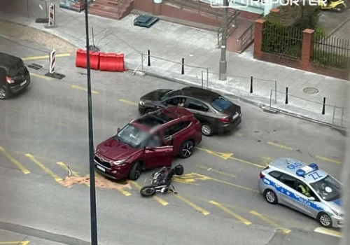 Pomógł rannej motocyklistce i zniknął. Teraz szuka go poszkodowana