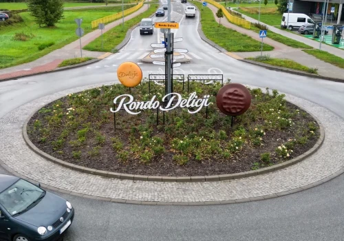 Oficjalnie otworzyli najsłodsze rondo w Polsce